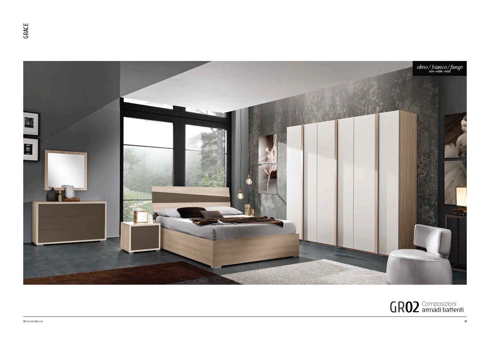 Gr Modern Italia Bedroom Set
