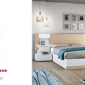 Altea Natural White Bedroom Set